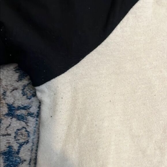 Harley-Davidson Black Cream Number 1 One Pullover Raglan Casual Shirt - Picture 9 of 11